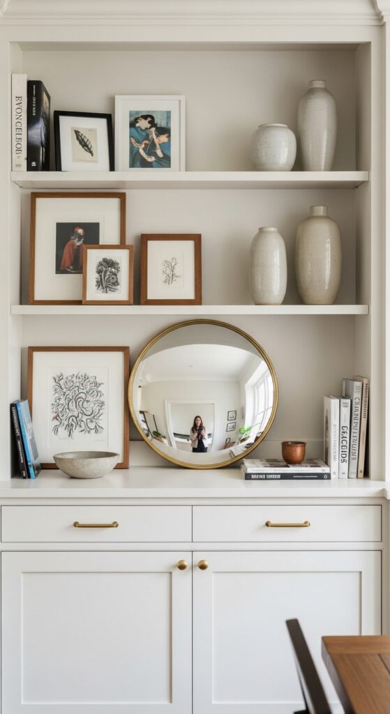 12 Dining Room Hutch Decor Ideas For Display And Storage 10