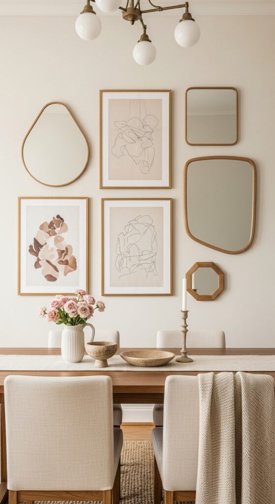 12 Dining Room Mirror Wall Decor Ideas 10
