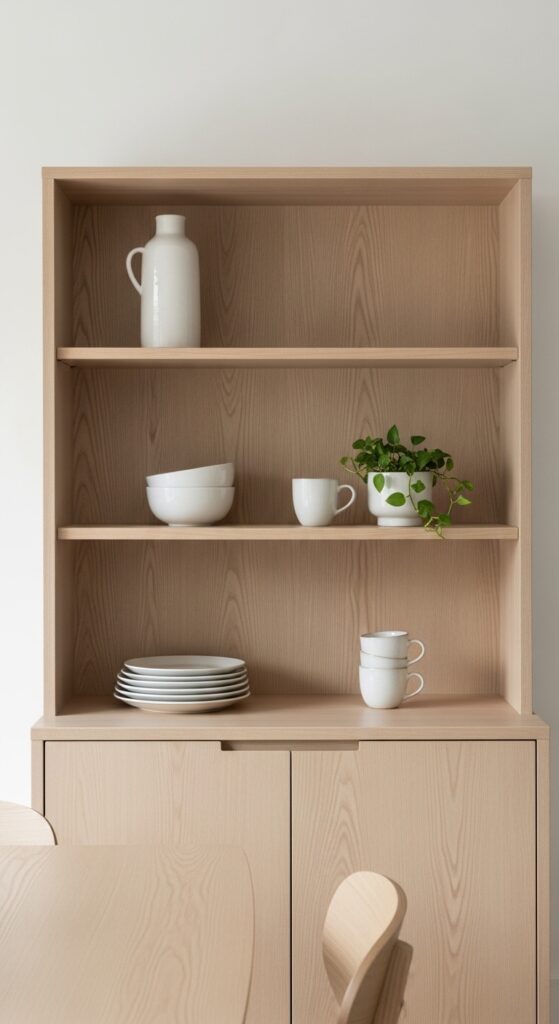 12 Dining Room Hutch Decor Ideas For Display And Storage 11