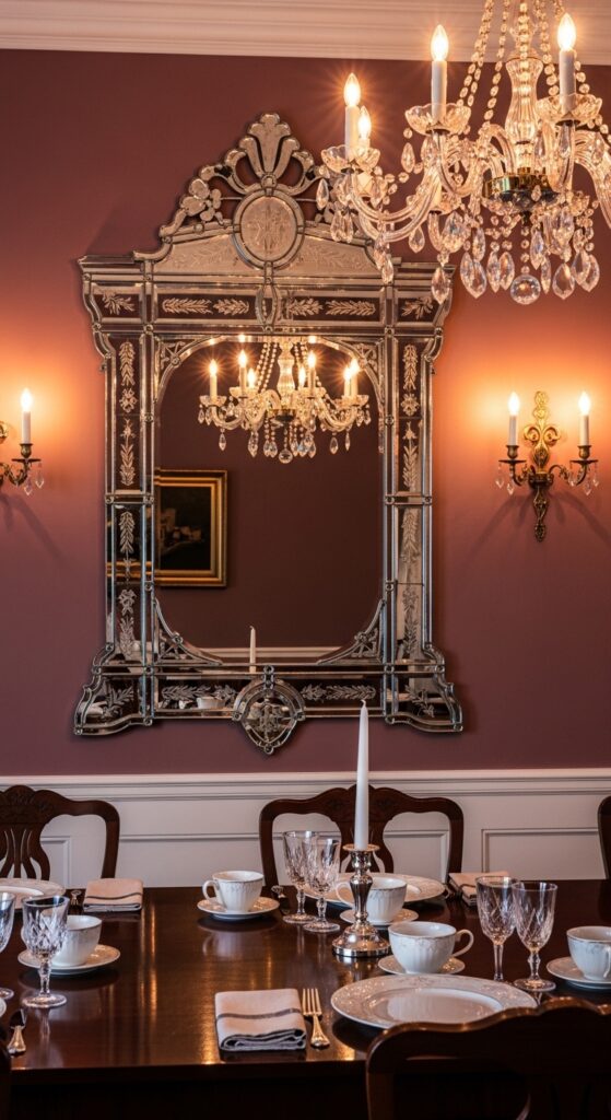 12 Dining Room Mirror Wall Decor Ideas 11