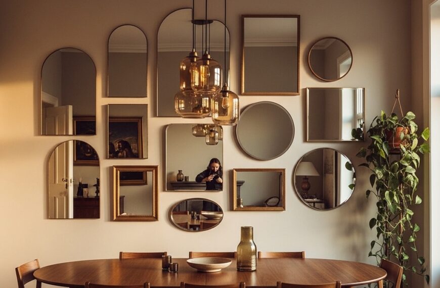 12 dining room mirror wall decor ideas