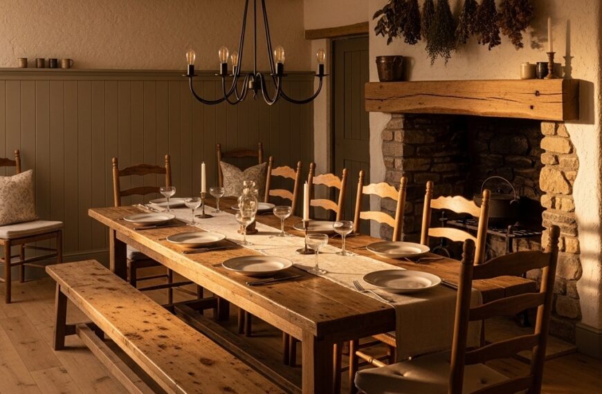 12 rustic dining room decor ideas for warm interiors