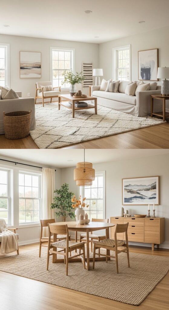 12 Living Room Dining Room Combo Decor Ideas 2