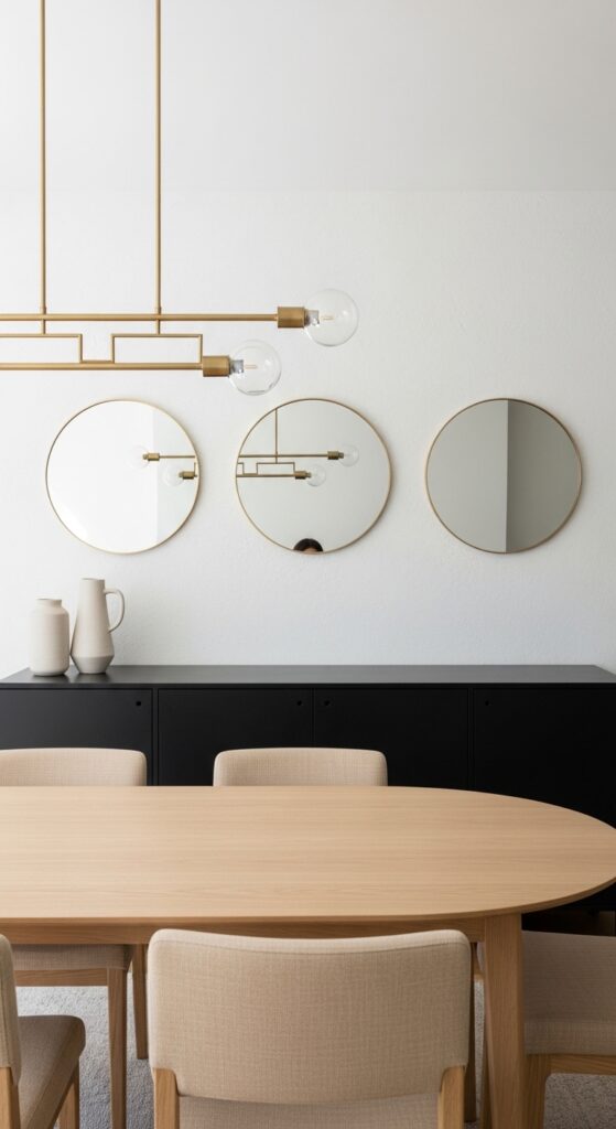 12 Dining Room Mirror Wall Decor Ideas 3
