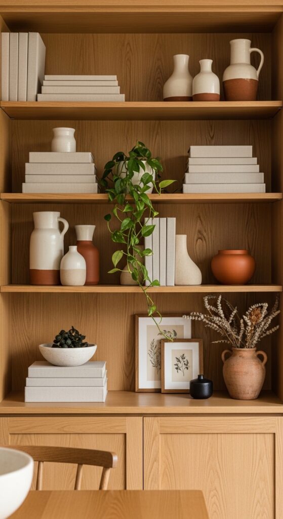 12 Dining Room Hutch Decor Ideas For Display And Storage 6