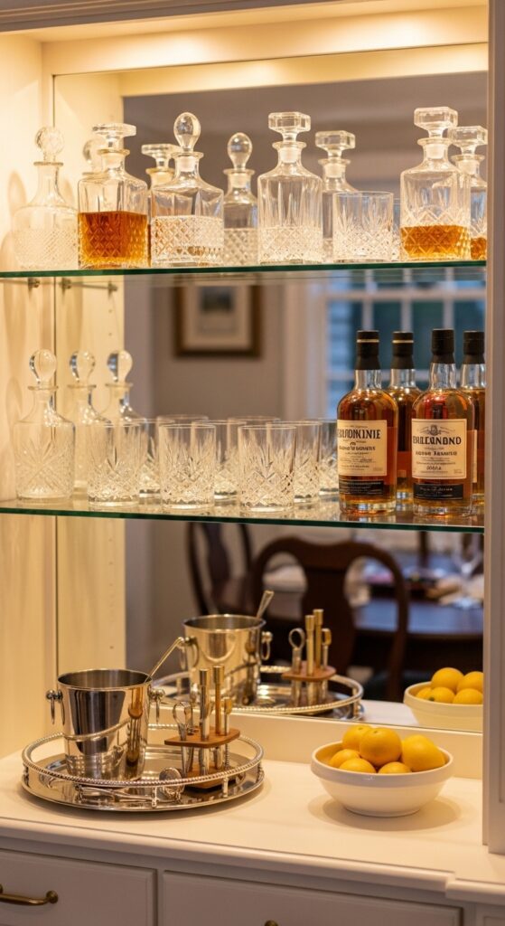 12 Dining Room Hutch Decor Ideas For Display And Storage 9