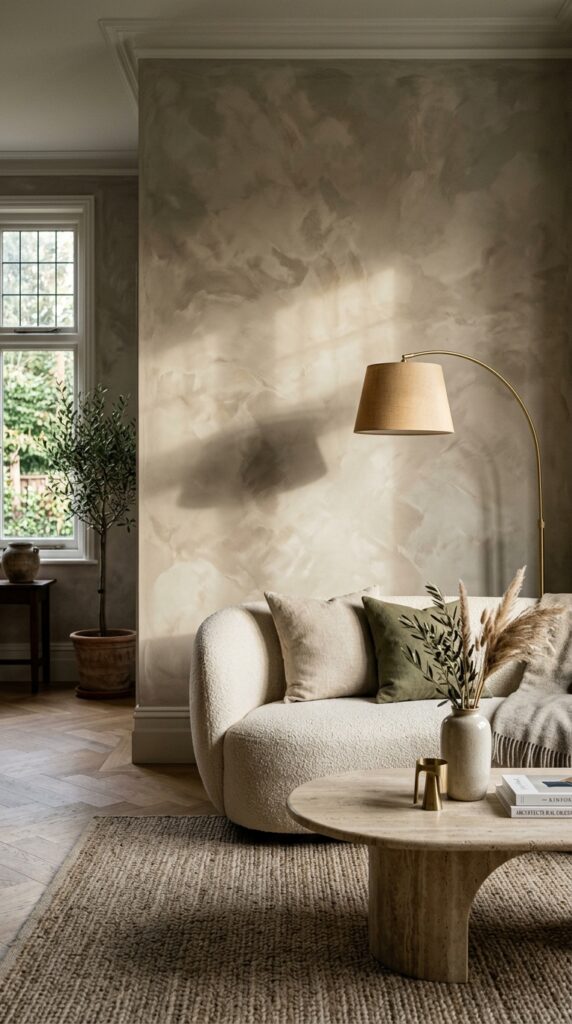 1 image prompt a magazine style living room shot wit