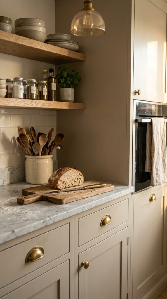2 image prompt a close up kitchen scene shot with a 