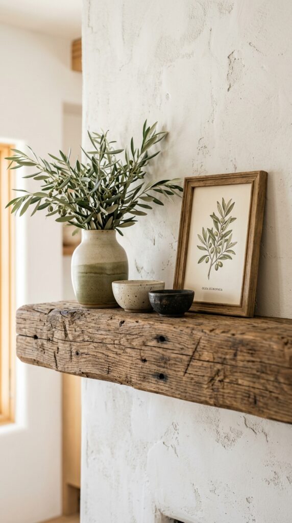 7 a close up shot of a single floating shelf made fr