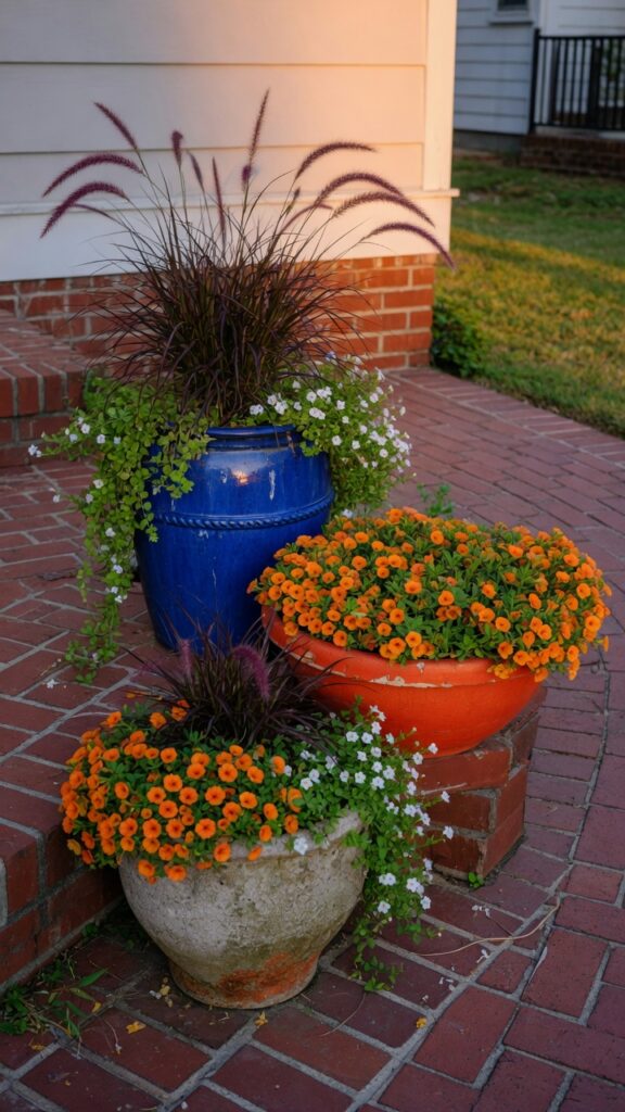 9 photorealistic wide shot of a front yard corner st