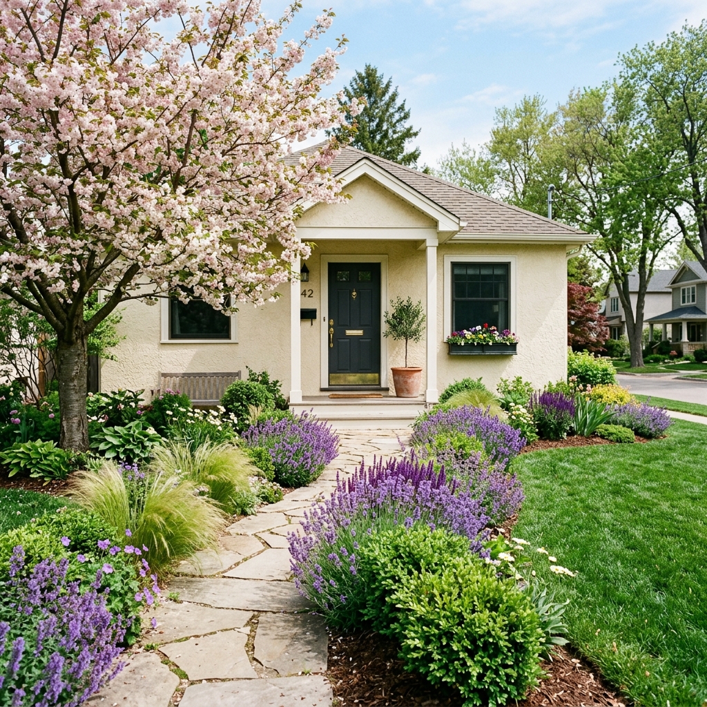 suburban front yard 202604190737