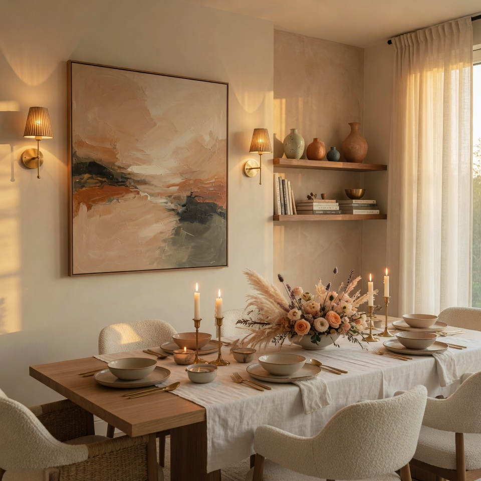 12 Modern Dining Room Wall Decor Ideas