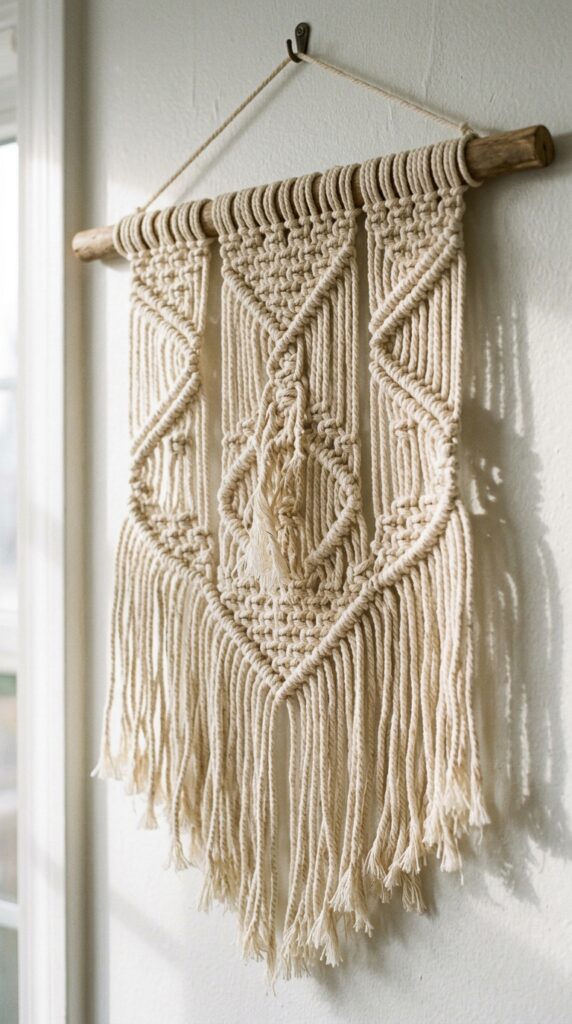 002 image prompt a handmade macrame wall hanging in na