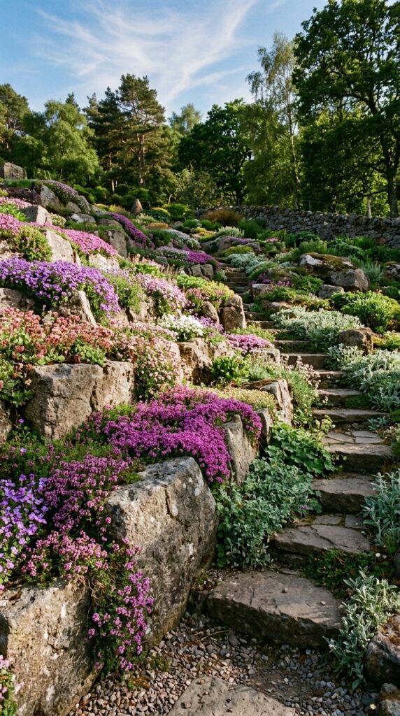 004 a sloped hillside garden featuring large irregular a sloped hillside garden featuring 202605212003
