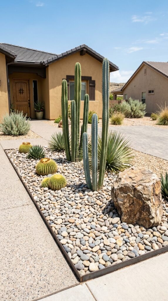004 image prompt a realistic residential front yard ph
