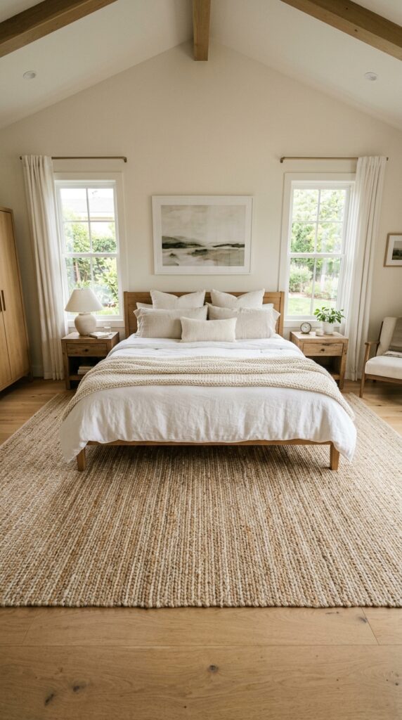 005 a wide angle bedroom photo showing a large jute an