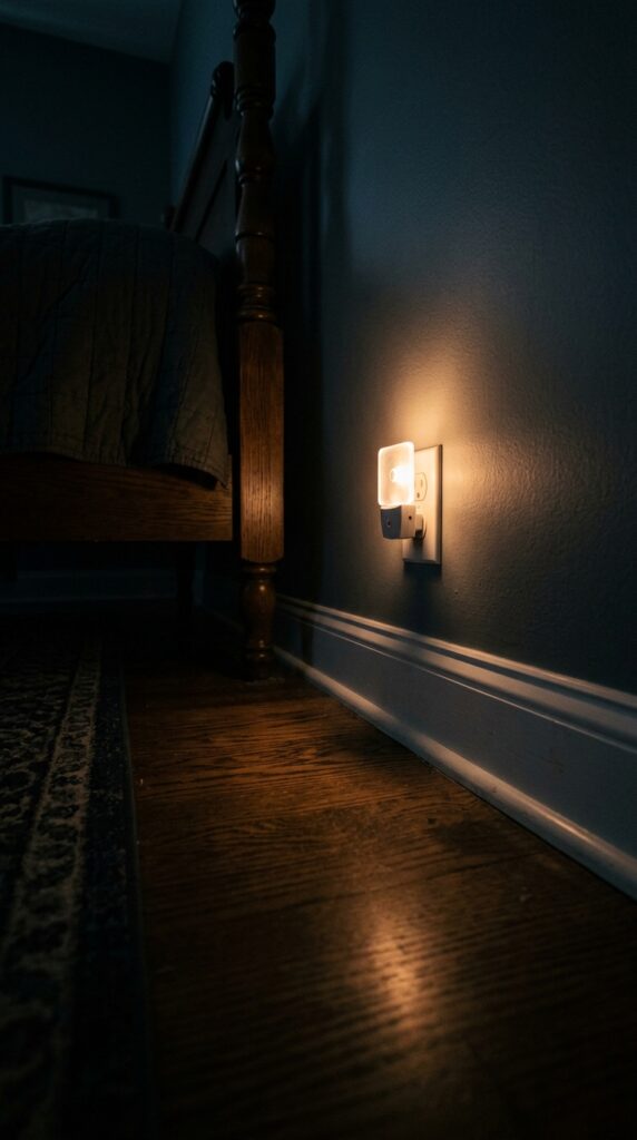 25 Guest Bedroom Ideas That Feel Welcoming And Practical 006 image prompt a low angle shot showing a small whit