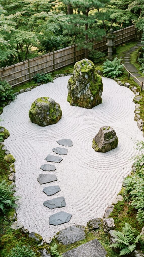 008 a compact japanese inspired dry garden photographe