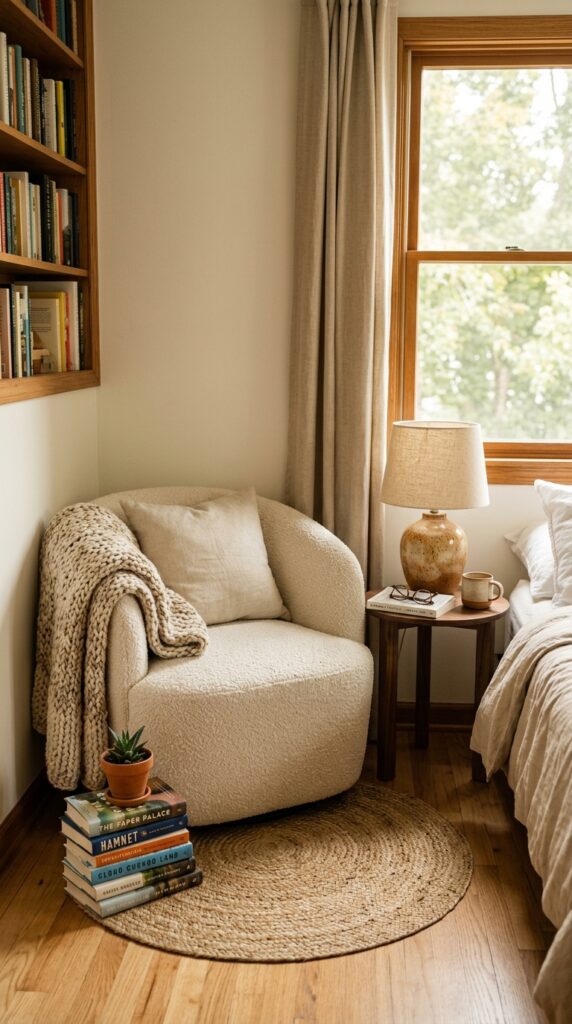 010 a cozy reading nook in the corner of a bedroom fea