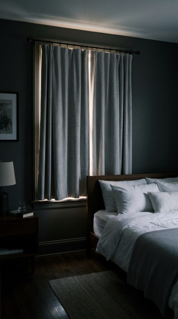 25 Guest Bedroom Ideas That Feel Welcoming And Practical 010 image prompt a guest bedroom window with soft grey