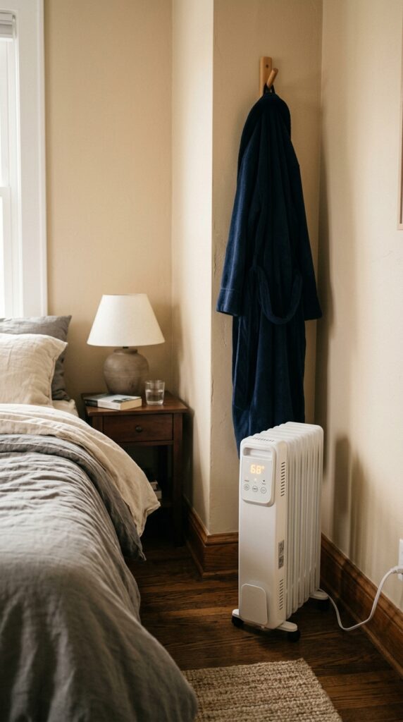 012 image prompt a small oil filled radiator space hea