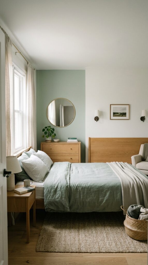 017 image prompt a bedroom with no television the wall