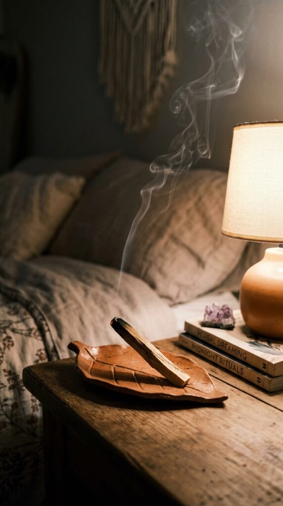 020 image prompt a small hand thrown ceramic incense h