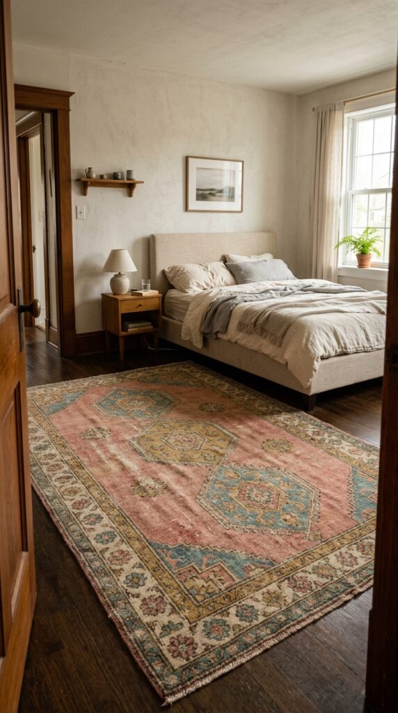 11 image prompt wide angle bedroom shot from the door