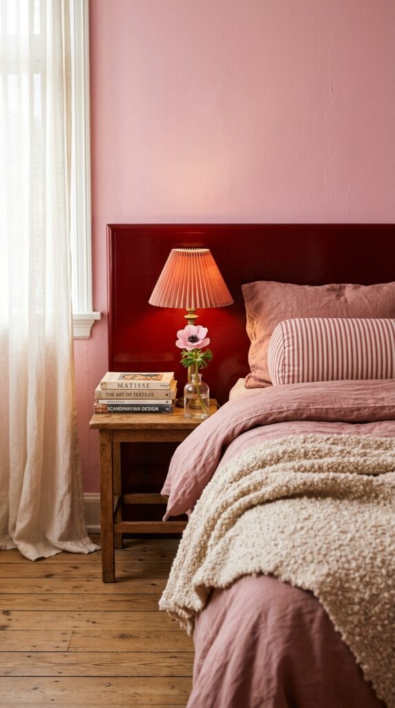 1 image prompt close up editorial shot of a bedroom 