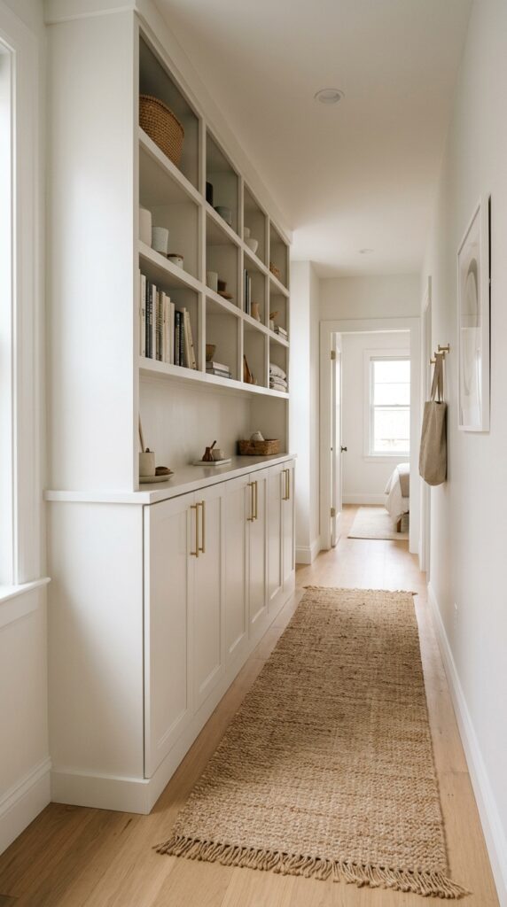 2 image prompt a built in floor to ceiling storage u