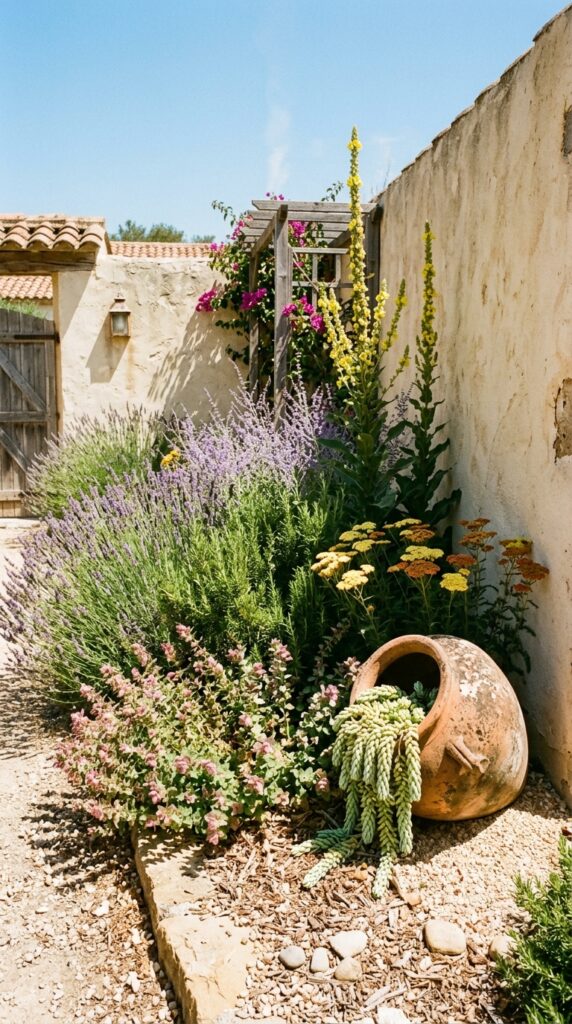 3 a sun drenched photograph of a mediterranean inspi