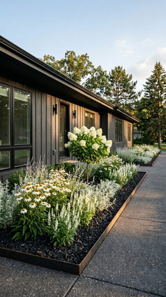 5 a wide architectural photograph of a sleek modern 