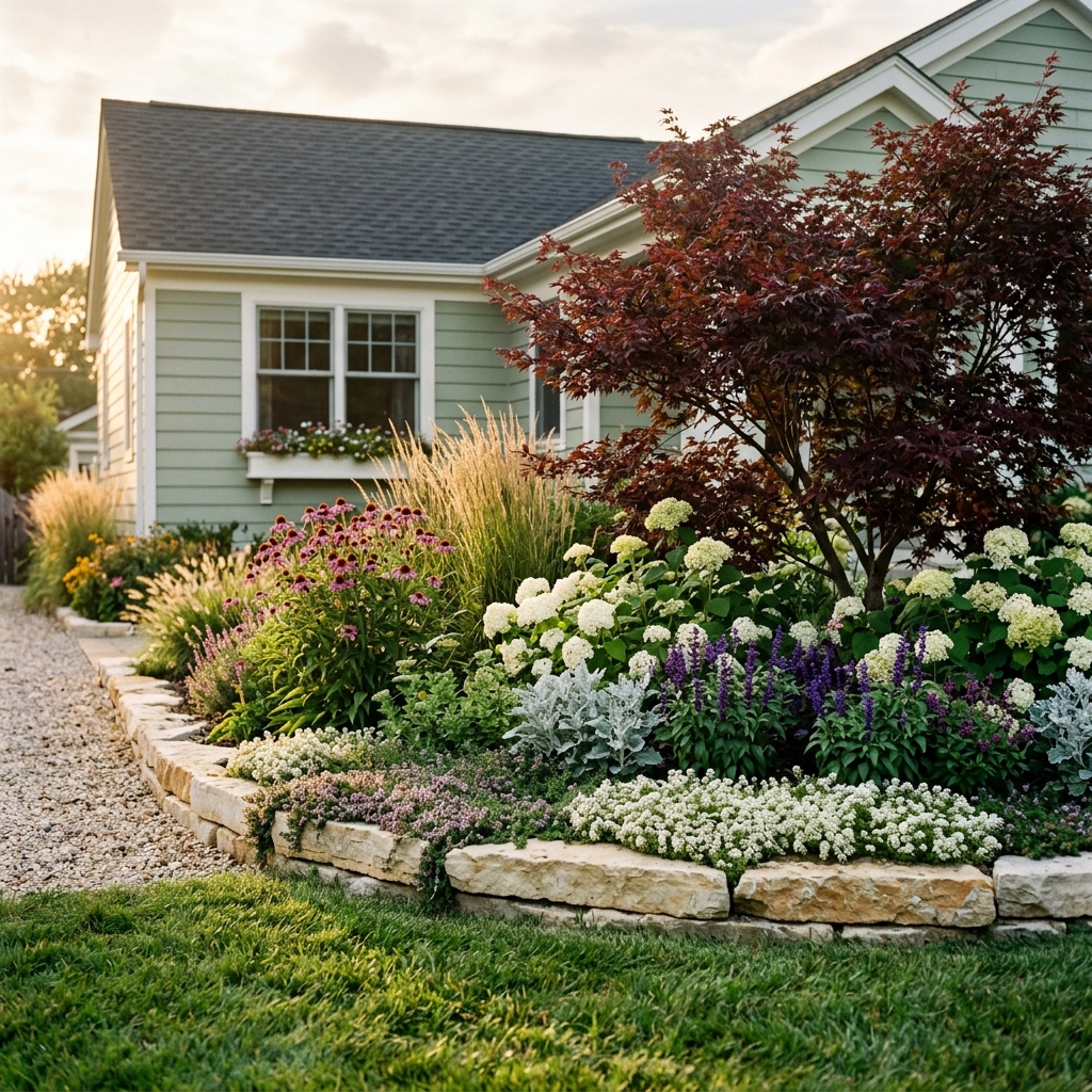 flower bed with coneflowers hydr… 202605062021