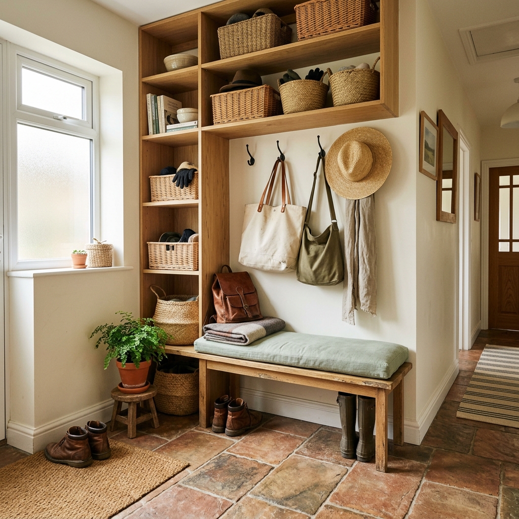 mudroom entryway in cozy home 202605170730